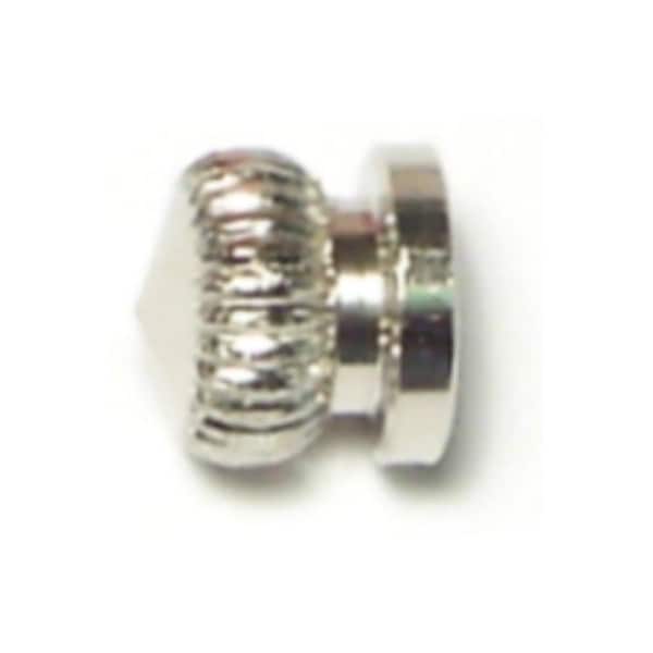 Midwest Fastener No. 8-32 Nickel Coarse Thread Bracket Caps 15PK 64595 - main